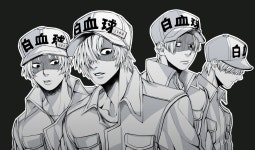 RT @phantow154: 호중구 F4 ~~~! 드디어 다그렷다 여러분..일하는 세포 보세요....백혈구들이 이렇게 잘생겼습니다 ㅠㅠㅠ #はたらく細胞... 