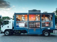 HAPPY AS LARRY Pizza Truck - | 푸드트럭, 컨테이너 카페, 트럭