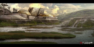 ArtStation - MARS - 50 Years Later, Emilio Grasso | 건물