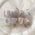 miunail/미우/ニュアンスネイル on Instagram: “Nuance design.. . . . @joujou.nail 使用item ☑︎rocher châtain ☑︎Lueur dorigine... 