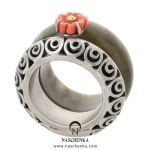 [나스첸카] 달에게 청혼하듯 _ 비취반지_은반지 _  은가락지 _ 쌍가락지_엽기적인 그녀 오연서 가락지 _ 옥가락지 _ 한복가락지 | 쥬얼리, 원석, 은 반지