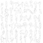 2014 크로키+인체공부 (Görüntüler ile)