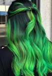 Imagem de 이쁜 헤어컬러 por 정은 송 | Cabelo verde, Cabelo, Cabelo verde neon