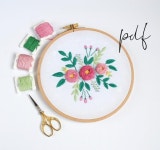 PDF Hand embroidery pdf pattern | 자수
