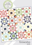 Fireworks Quilt Pattern from Thimble Blossoms by Camille Roskelley from Lady Belle Fabric | 퀼트패턴, 패턴, 심볼