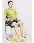 水彩畫에 있는 핀