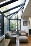 Natural sunlight in living room. | 집 디자인, 모던 인테리어, 발코니 디자인