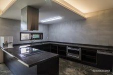 동탄인테리어 빈티지 모던스타일로 연출한 어반뷰 타운하우스 고급주택 아파트인테리어 by.n디자인인테리어 컨트리스타일 주방 by n디자인... 