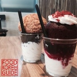 레드벨벳 크랜베리 & 슈초코쿠키 - Red Velvet Cranberry & Choux Cookie Chocolate Ice Cream (비비바로 - BBBARO) | 料理