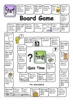 Board Game - Quiz Time (Pre-intermediate)- geek_esl_teacherette Miss Red | 유치원 아이디어, 언어 치료