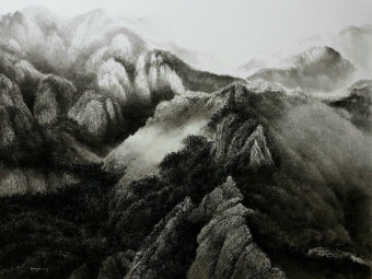 Park  hyun  ju-korea ( ink-and-wash painting 박현주 ) e-mail:alpaju2013@daum.net | Nature, Park, Painting