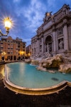 Dawn over Trevi fountain, Rome, Italy | 여행, 이탈리아, 로마
