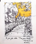Kiyeon Kim on Instagram: “#linework#yellow  #draw#drawing#sketch#드로잉#urbansketch#urbansketchers#pen#urban#daily#그림#art... 