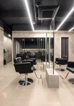블랙톤의 고급스럽고 모던한 22평 미용실 인테리어 디자인 | 인테리어, 인테리어 디자인, 살롱 인테리어