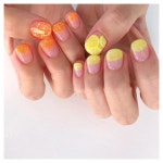 🌟현정킴네일🌟부산시 수영로 506 광안더샵아파트상가1층 on Instagram: “과즙미팡팡 #쥬시네일 🧡💛 - 📍사용한아이템... 