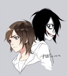 Follow me Trashy_Senpai | 크리피파스타, 제프 더 킬러, 그림