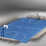 Pin de Jjanggu en 운동장 혁신 프로젝트 | Cancha de baloncesto en casa, Cancha de voleibol, Diseño de jardín de infancia