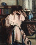 Pin by Gabja on 명화 | Reading art, Woman reading, Female artists