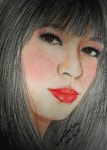 self portrait color pencil | 색연필
