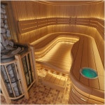 Amazing Home Sauna Design Ideas | 통나무집, 건축, 온천