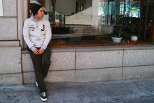 더자스 클라이밍 [The Jas] THE J ZIPUP HOODIE X HERITAGE FLOSS