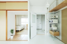 Plan34 <주방 생활의 중심으로> 2 열 형 주방에서 요리를 즐긴다. | MUJI × UR 단지 리노베이션 프로젝트 | 무인 양품의 집 | 家, 無印良品の家... 