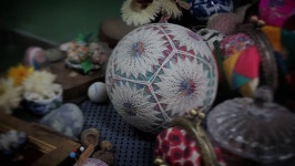 #모리공방 #색실공 #てまり #temariball #자수 #手毬 #handcraft #embroidery #geometry