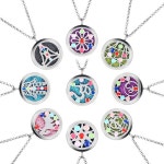 손 의 Fatima Shape 합금 로켓 펄 케이지 펜 던 트 Necklace 대 한 Women Girls/아로마 양초 Fashion Jewelry 대 한 Valentines 날... 