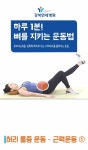 허리 통증 운동-근력운동① : 네이버 포스트 | Exercise, Workout, Health fitness