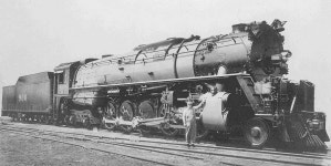 Image result for c&o 2-10-4 | 기관차