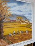 유화 그림에 있는 석 최님의 핀 | 유화, 유화그림