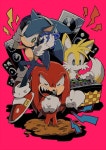 MY NAME KNUCKLES. UNLIKE SONIC I DONT CHUCKLE | 모험, 그림