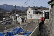 서울성북구정릉3동 / 산동네 / 달동네 / 골목길 / 북한산 | Street view, Scene, Watercolor mixing