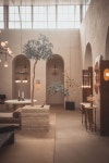 A Must-See: the Apparatus Breathtaking LA Showroom (Bungalow5) | 인테리어, 스파 룸, 기둥 디자인