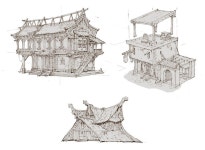 ArtStation - House_5, min seub Jung | 컨셉 아트