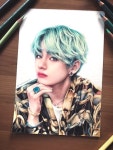 밍기적그린(mingmiraclegreen) (@mingmiracleart) / Twitter | 그림, 얼굴 스케치, 색연필