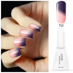 Azure 카멜레온 네일 젤 폴란드어 온도 열 컬러 변경 젤 네일 광택 uv 긴 지속 젤 매니큐어 | Nail polish, Gel nails, Gel nail varnish