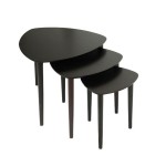 Guitar Pick Mid-Century Modern Nesting Tables - Set of 3 | dotandbo.com | Nesting tables, Wholesale interiors, Contemporary end... 