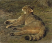 Rosa Bonheur (1822–1899) | Wild Cat | 예술