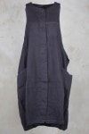 Oversized Linen Dress with Low Sides in Atlantic - Rundholz Black Label | 리넨, 디자인