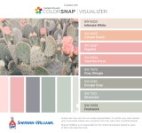 for iPhone by Sherwin-Williams: Intimate White (SW 6322), Certain Peach (SW 6625), Hopeful (SW 6597… | 색 배합, 색, 디자이너