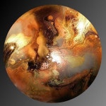Pin by Youngae Kim on 플루이드 | Resin art painting, Resin art, Acrylic pouring art