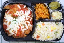 더 커져서 돌아온 GS25 신제품 ‘더 커진 피자치즈돈까스 도시락’ 솔직후기 | Food, Eat, Grains