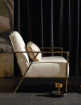 Bernhardt | Tremont Chair (N7002) Saw this chair today with a cream fuzzy material - looks like a much higher end line.  LOVE!... 