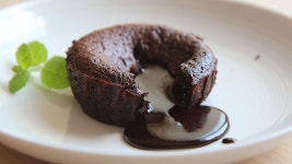 [SUB] 퐁당오쇼콜라 만들기:How to make fondant au chocolat recipe (honeyk... | 음식 요리법, 식품... 