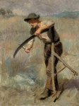 The Athenaeum - Sharpening the Scythe (Ralph Hedley - ) | 그림
