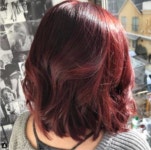 Pin by 김 on 헤어 | Wine hair, Hair color auburn, Hair