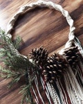 • THE_K 울산,마크라메로 * 크리스마스 소품 만들기! 감성인테리어 ok! : 네이버 블로그 | How to make wreaths, Diy christmas... 