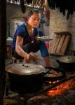 Red Dao woman cooking,Vietnam | 베트남, 사진