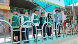 목포옥암초등학교 명예경찰소년단 활동 개시